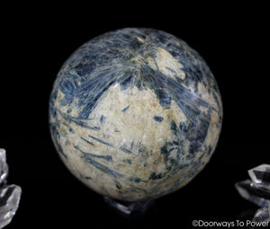 Blue Kyanite Crystal Sphere 