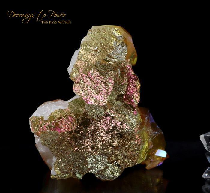 Golden Aura Quartz Crystal 