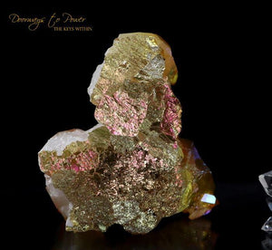Golden Aura Quartz Crystal 