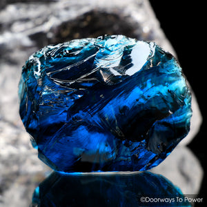 Elestial Starlight Sapphire Monatomic Lady Nellie Andara Crystal