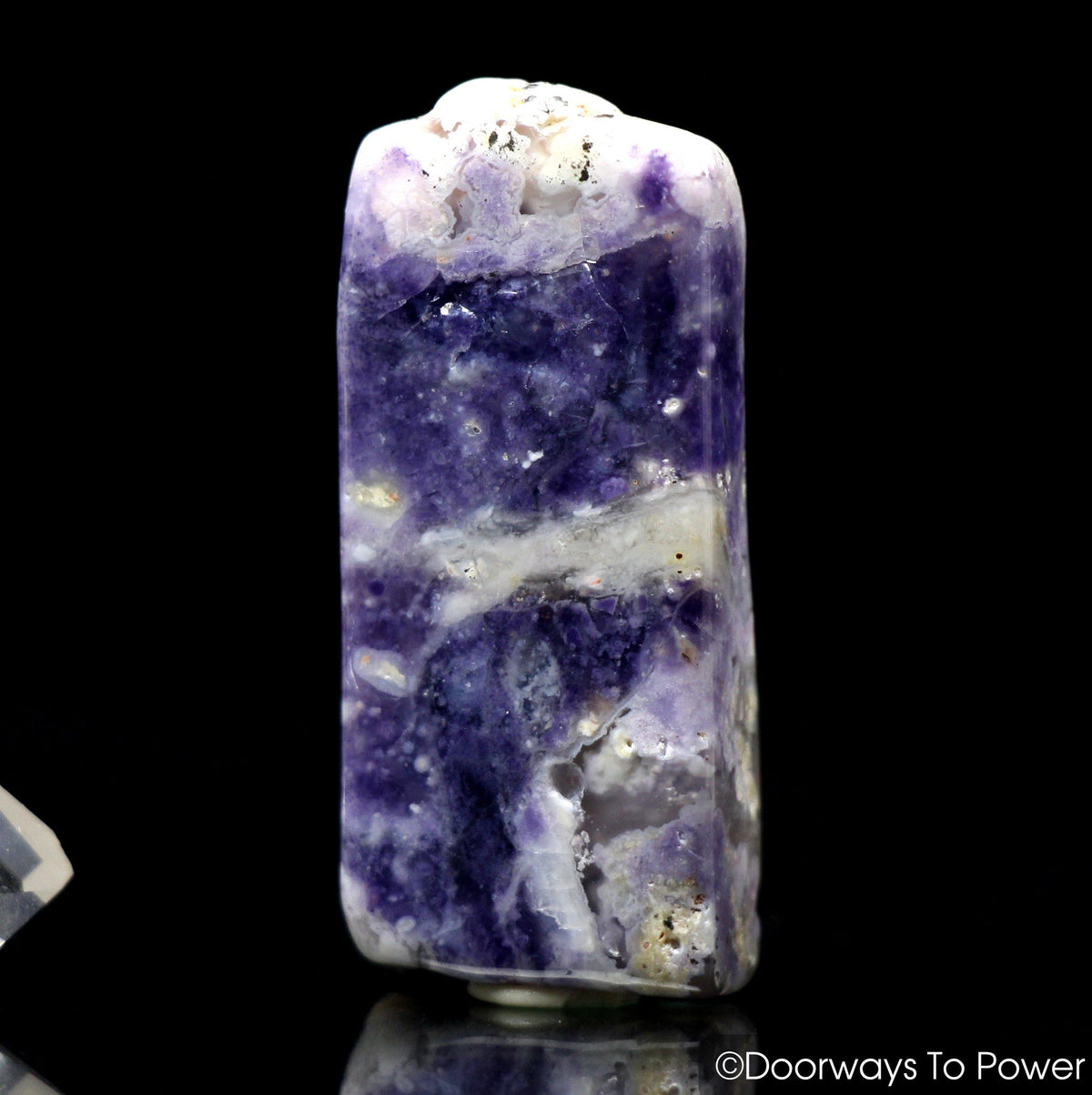 Violet Flame Opal Crystal Polished & Tumbled Stone
