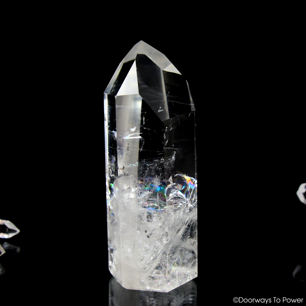 John of God Quartz Casa Crystal Point Temple Heart Dow