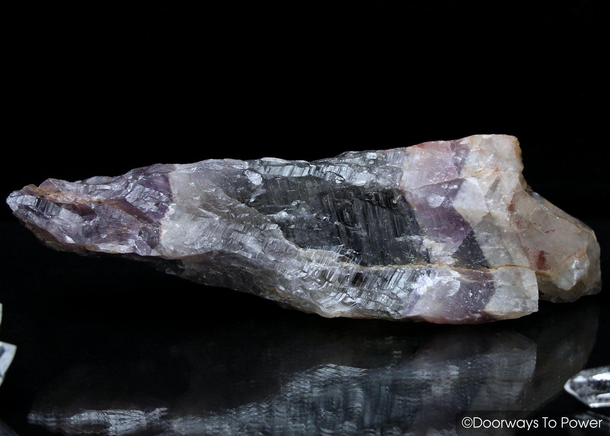 Emerald Auralite 23 Crystal Energy Wand XL (1.2 million years old)