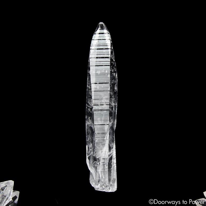 Colombian Lemurian Light Quartz Crystal Record Keeper Laser Wand