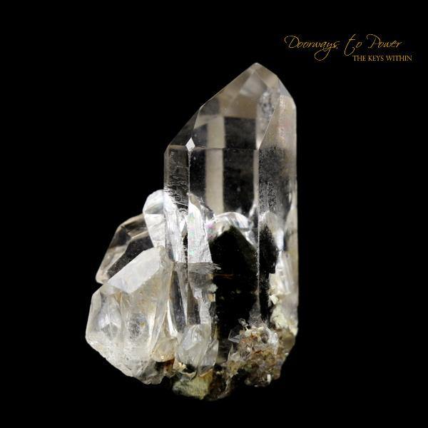 Brookite Manifestation Quartz Twin Crystal