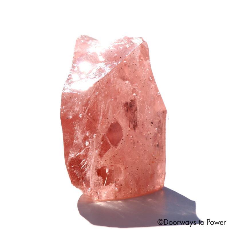 Celestial Heart Monatomic Andara Crystal 'Rainbow Body' GNIVLOVE PEEK