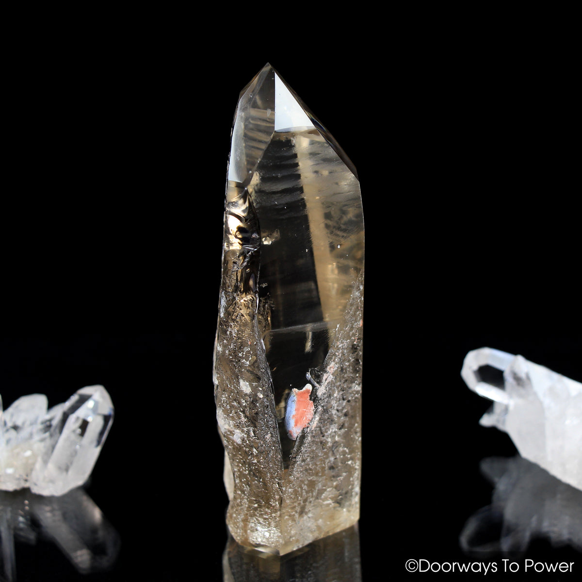 Golden Healer Lemurian Seed Temple Heart Dow Starbrary Record Keeper Crystal