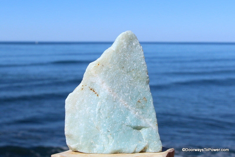 AZUMAR  Altar Stone with Stibnite