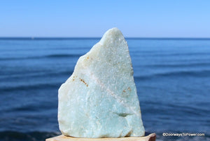 AZUMAR  Altar Stone with Stibnite