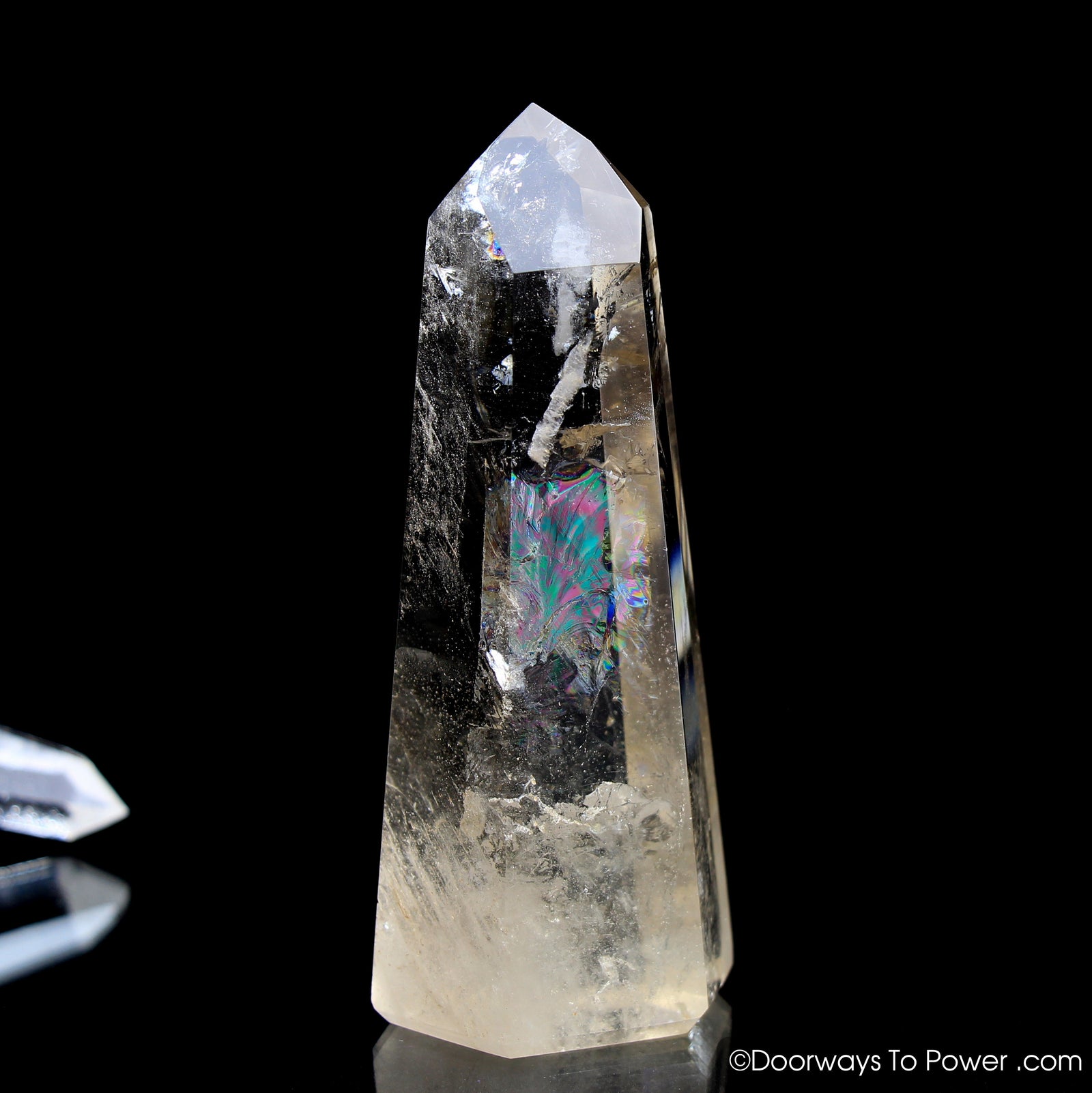 John of God Casa Crystal Citrine Temple Heart Dow Crystal