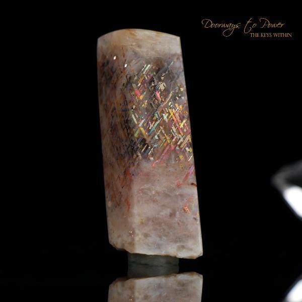 Rainbow Lattice Sunstone 'Rare & Mesmerizing'