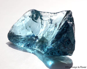 Galactic Oceanic Blue Sirius Andara Temple Crystal 'New Interstellar Energy' XL
