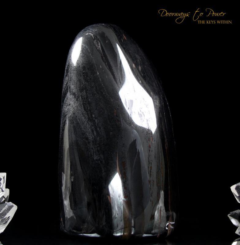 Hematite Crystal Altar Stone 'The Guardian' 