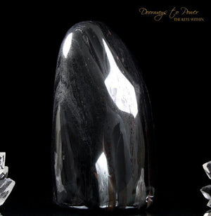 Hematite Crystal Altar Stone 'The Guardian' 