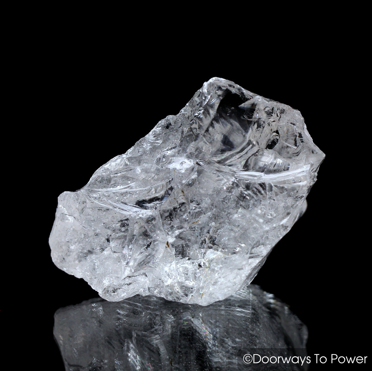 Satyaloka Clear Azeztulite Quartz Crystal Synergy 12 Stone