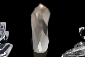 Lemurian Quartz Crystal Laser Wand with Record Keepers 