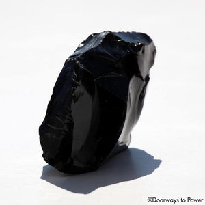 Iridium Black Monatomic Andara Crystal 'Mastery of the Mysteries'