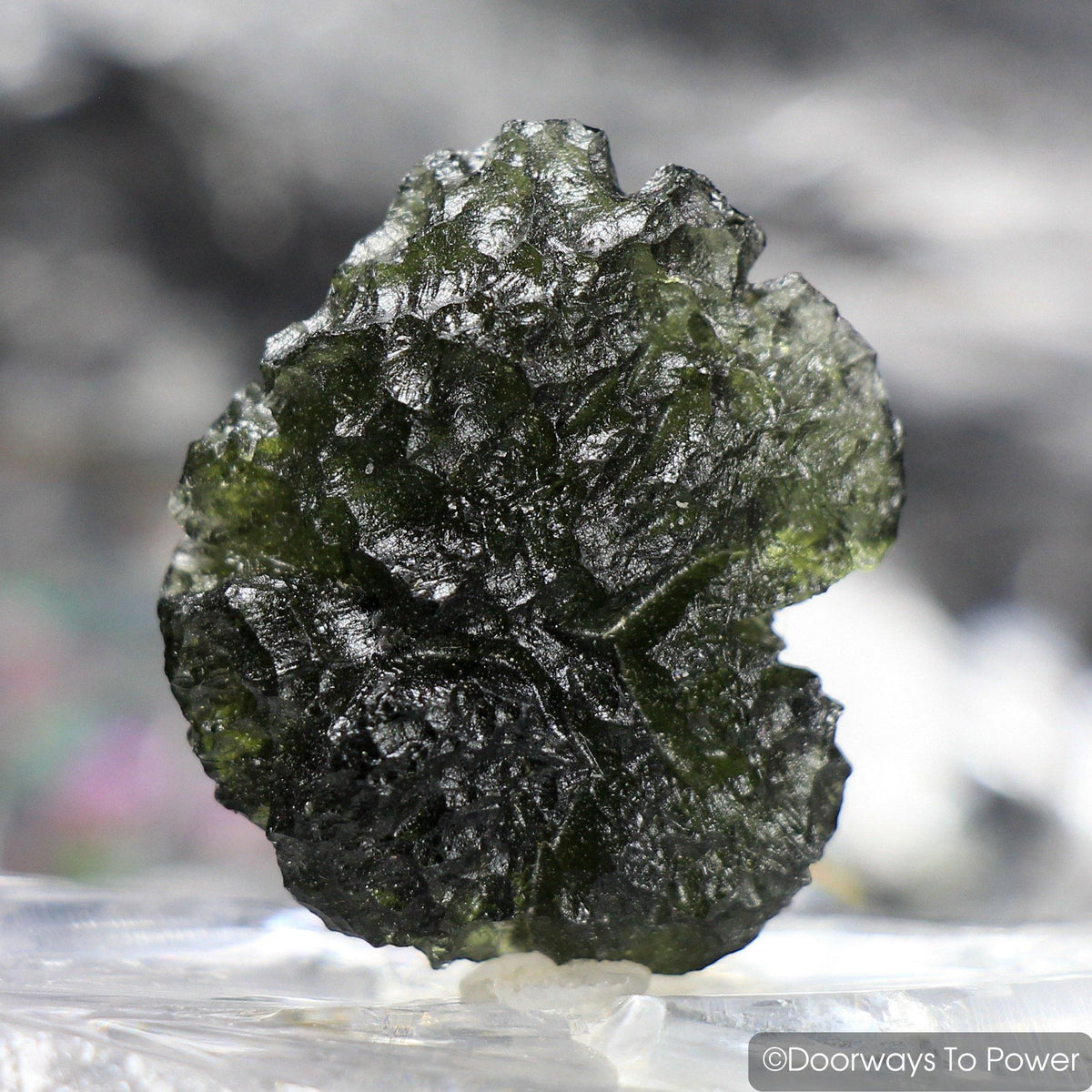 Moldavite Tektite Large Museum Quality Synergy 12 Stone 