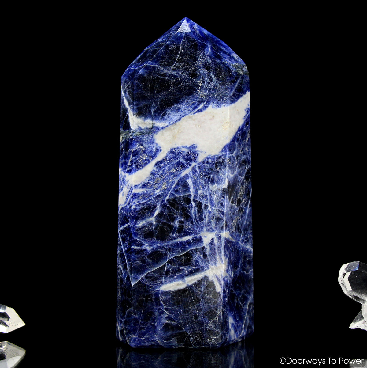 John of God Crystal Sodalite Temple Heart Dow