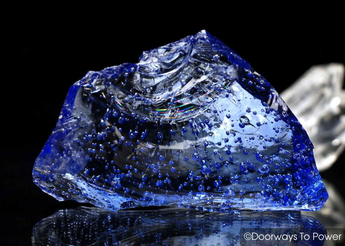 Original Lady Nellie Monatomic Andara Crystal Glass 'Michael Blue Flame'