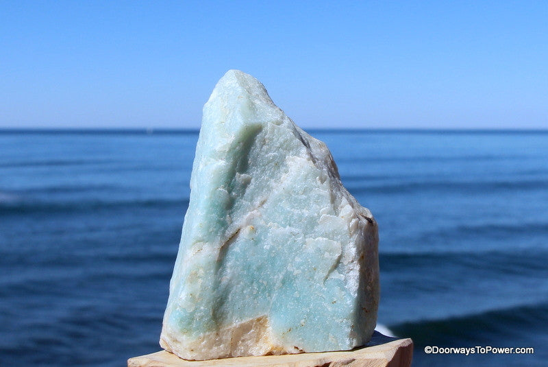 AZUMAR  Altar Stone with Stibnite