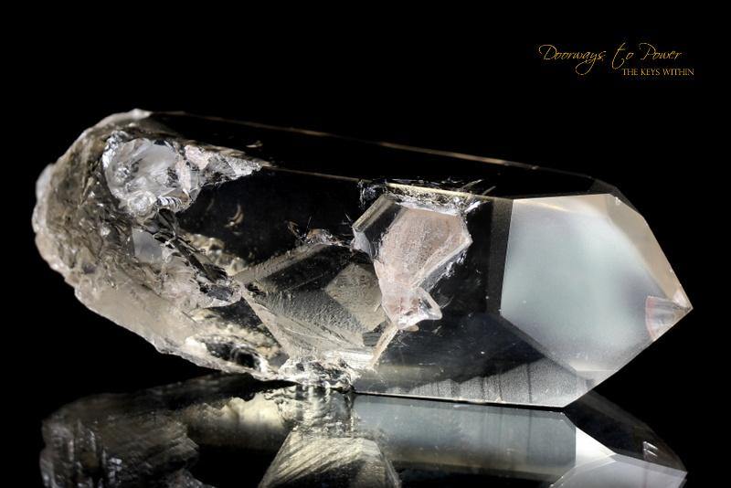 Golden Lemurian Record Keeper Dow Crystal 'Light Language' 9D