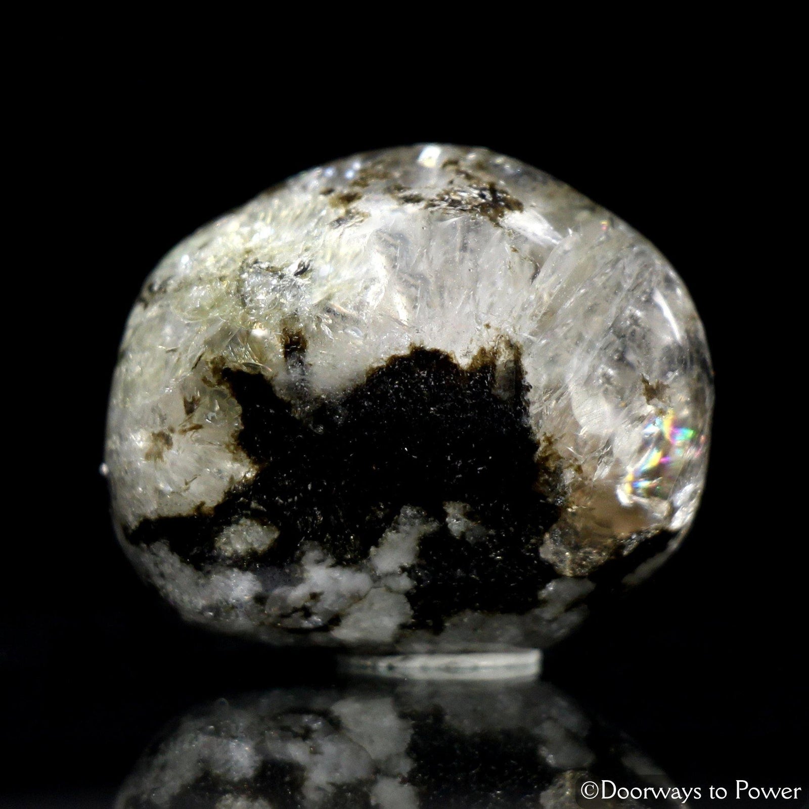 Azozeo Phenacite Crystal & Synergy 12 Stone 