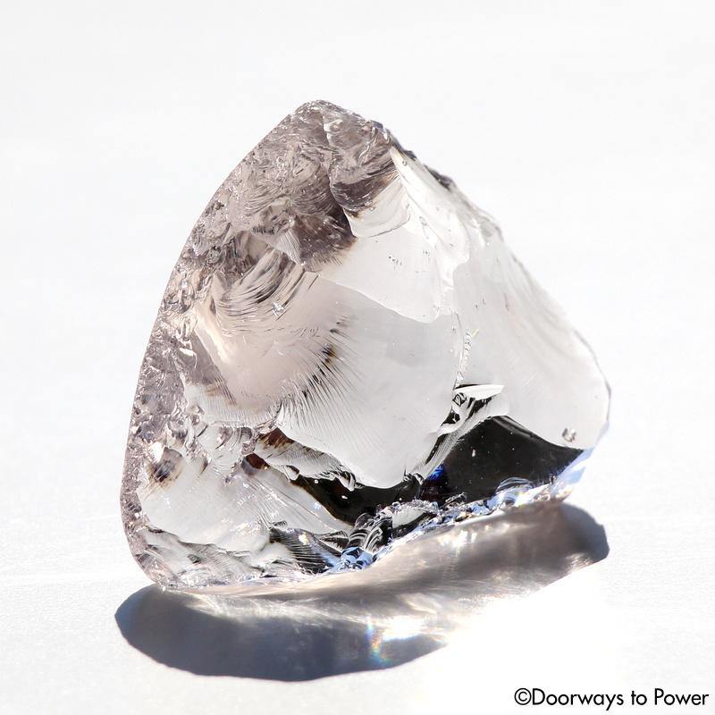 Arcturian Starseed Pink Andara Crystal Gem 'Quantum Light Pod'