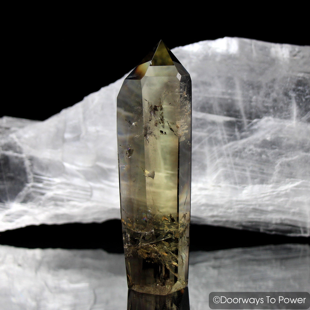 John of God Crystal Citrine & Smoky Phantom Quartz