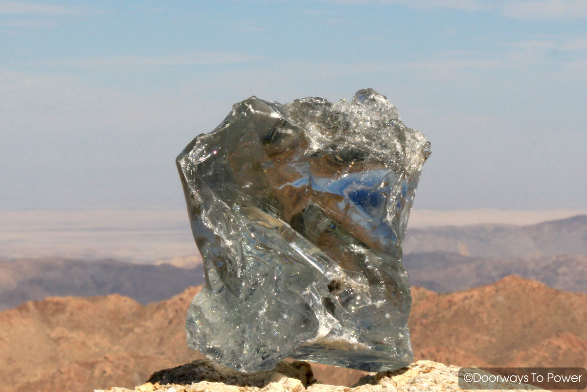 Cosmic Ice Elder Clear Andara Crystal 'INFINITY' 7.5 lbs Rare & Authentic