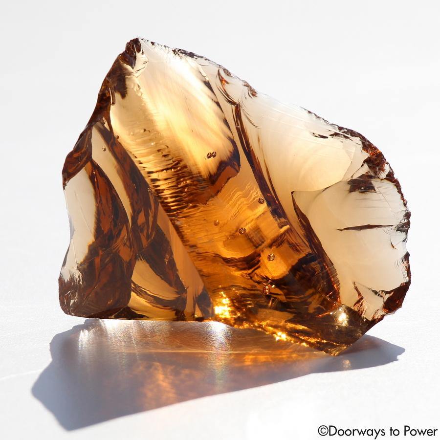 Lemurian Etherium Gold Andara Crystal 'Light Essence'