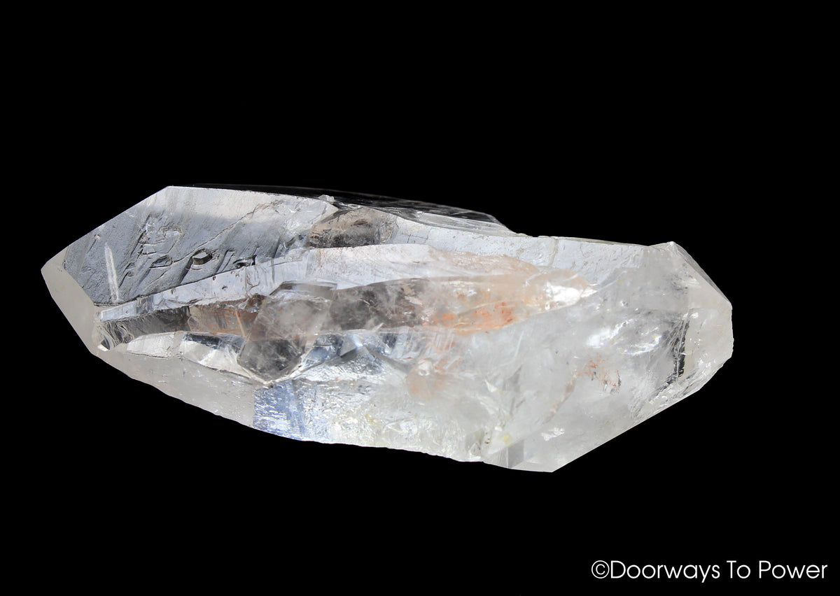 Lemurian Light Quartz Record Keeper DT Crystal 