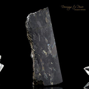 Nuummite Crystal Altar Stone
