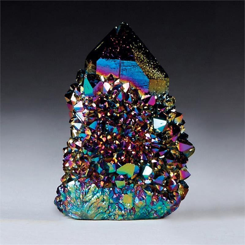 Titanium Aura Quartz Record Keeper Crystal