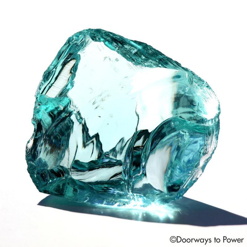 Aqua Serenity Andara Crystal 'Atlantean Hologram'