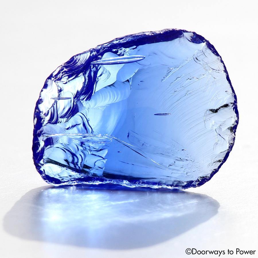 Majestic Elestial Starlight Sapphire Andara Crystal \ OverSoul \ Sixth Density Light