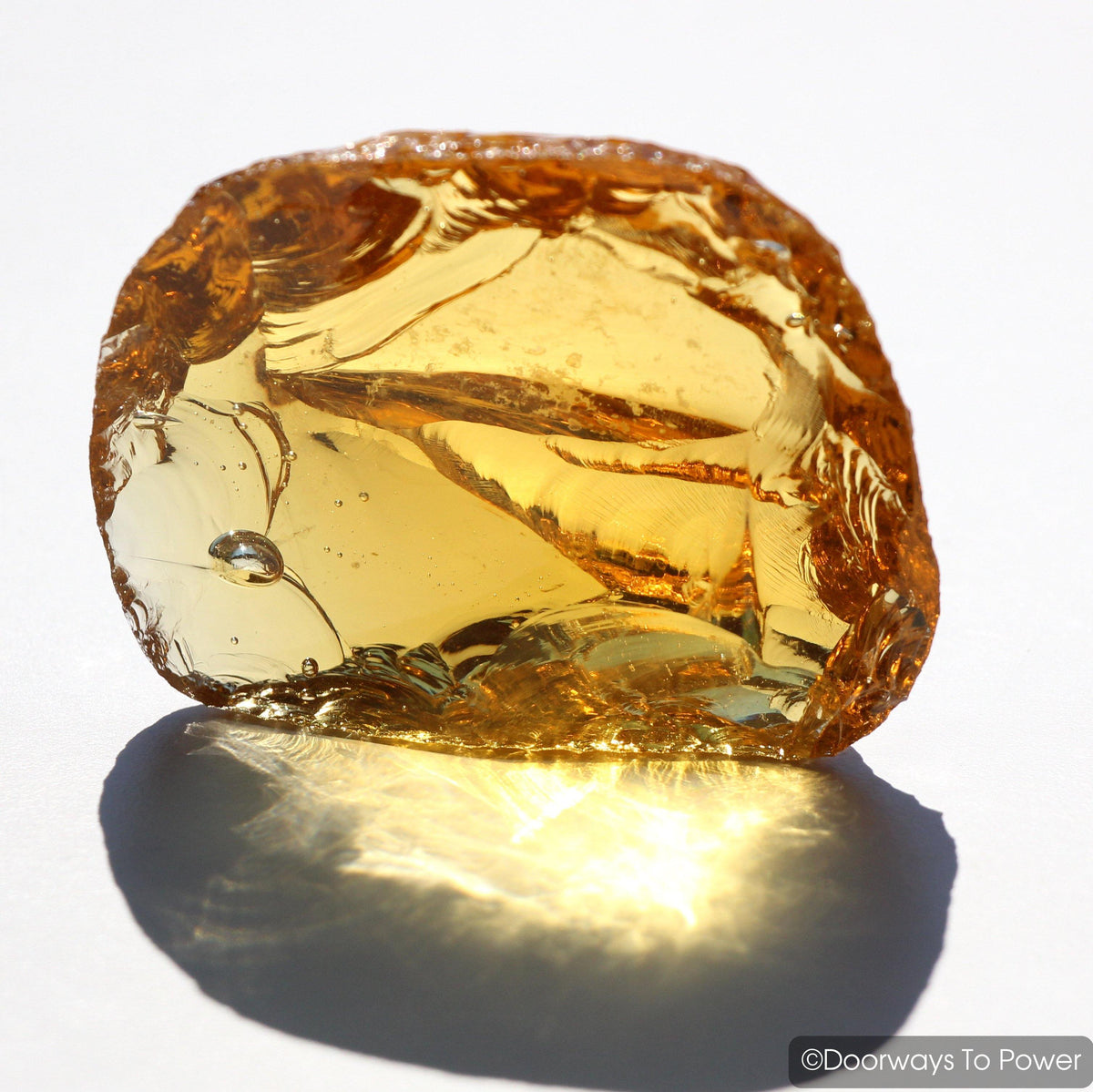 Lemurian Amber Andara Crystal Mt Shasta