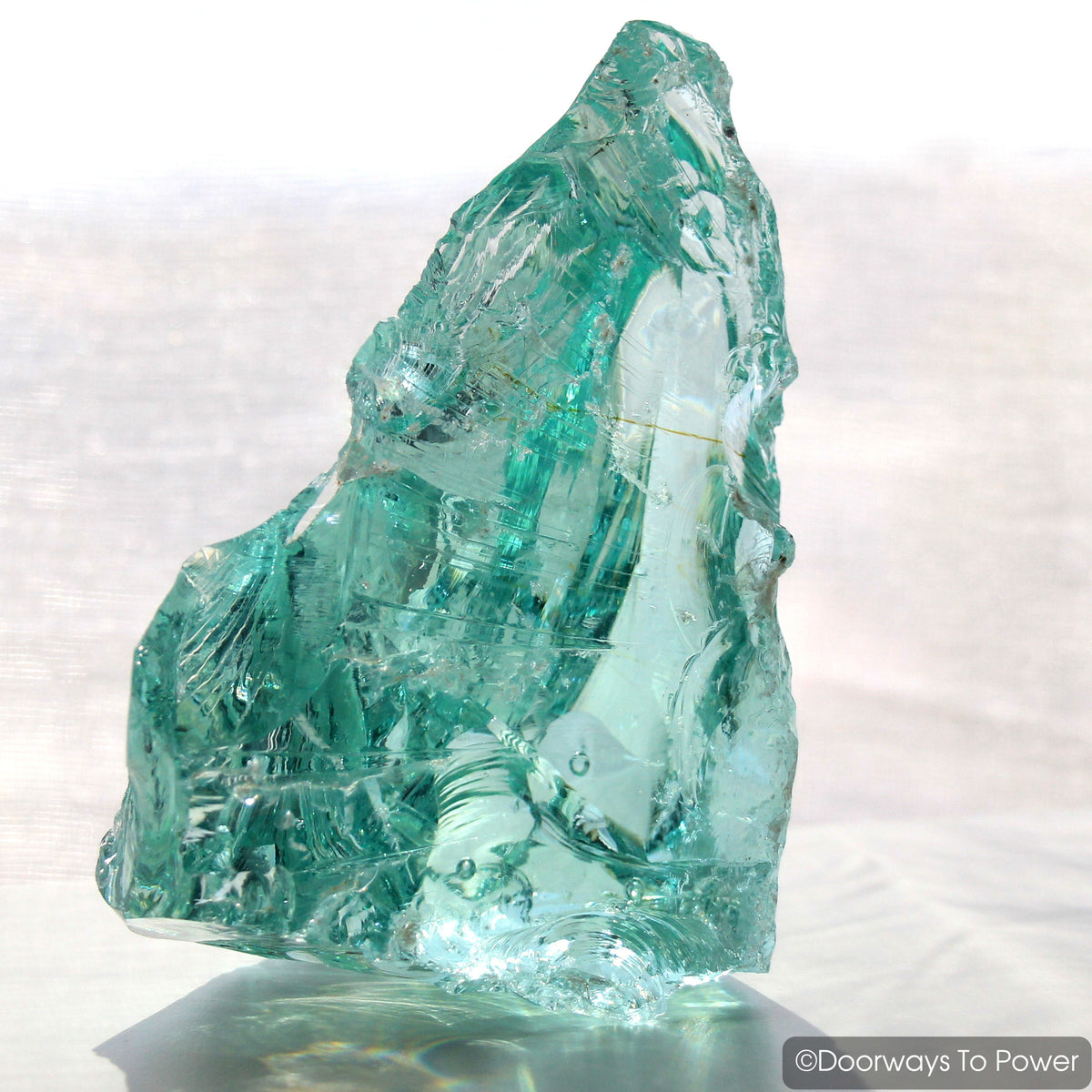 Aqua Serenity Monatomic Andara Crystal 'Atlantean Hologram'
