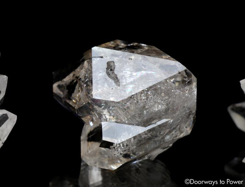 Herkimer Diamond DT Record Keeper Twin Crystal