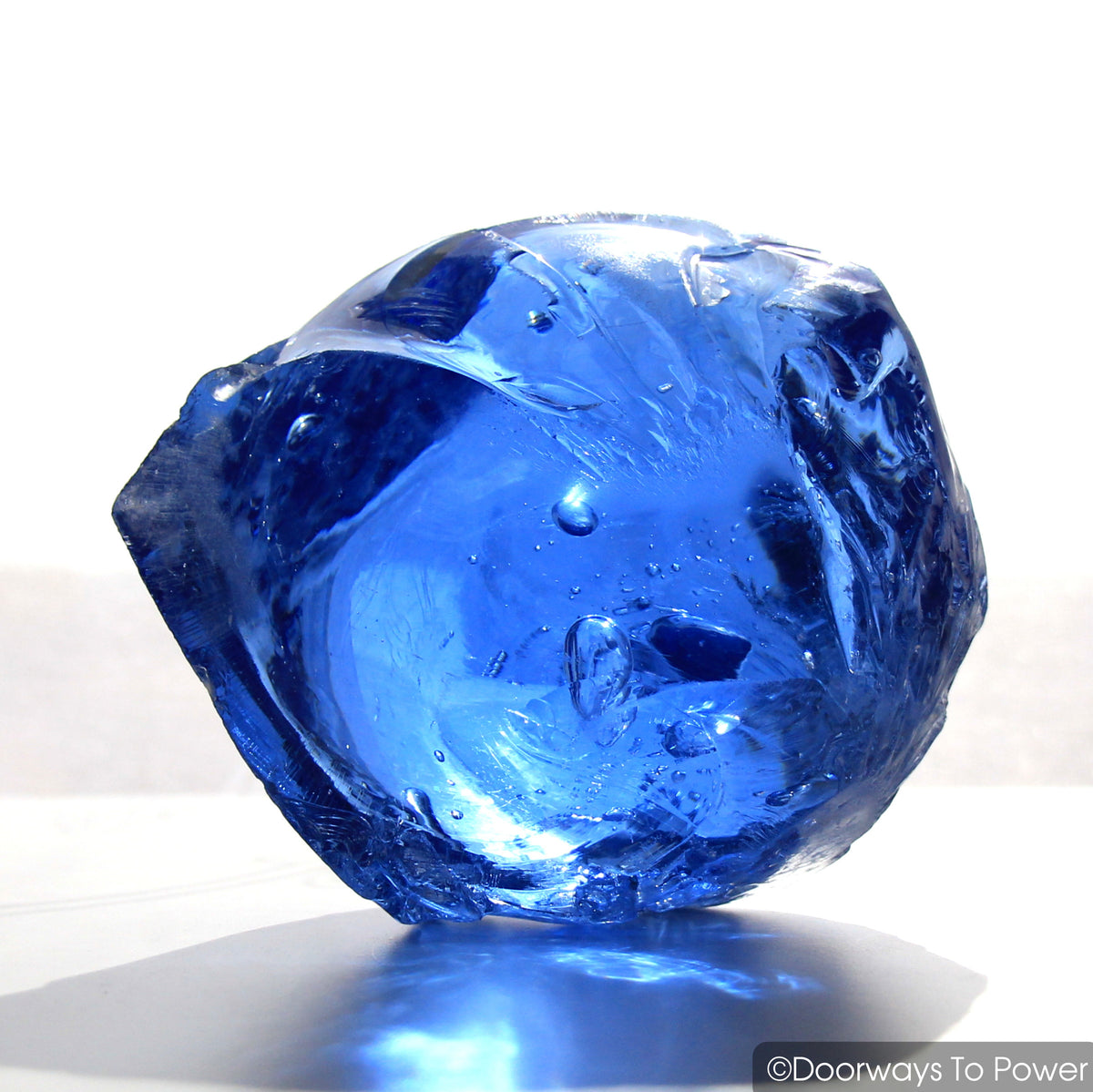 Original Lady Nellie Blue Monatomic Andara Crystal 'Heart' Rare & Special 