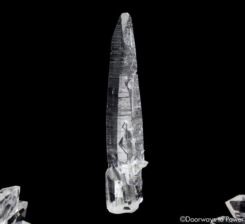 Colombian Lemurian Light Quartz Crystal Record Keeper Laser Wand