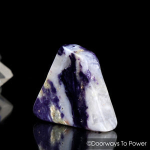 Violet Flame Opal Polished & Tumbled Stone Crystal
