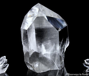 Lemurian Phantom Quartz Record Keeper Crystal 'Light Language 9D Energy Gateway'