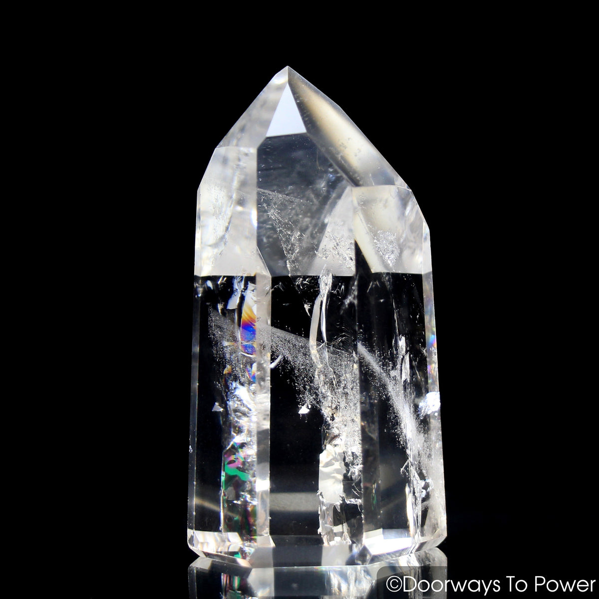 John of God Quartz Casa Crystal Point Channeling & Rainbows