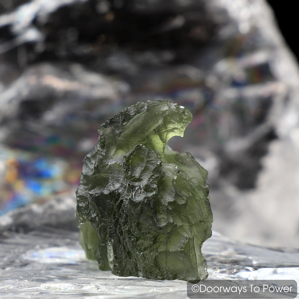 Moldavite Czech Republic Tektite & Synergy 12 Stone
