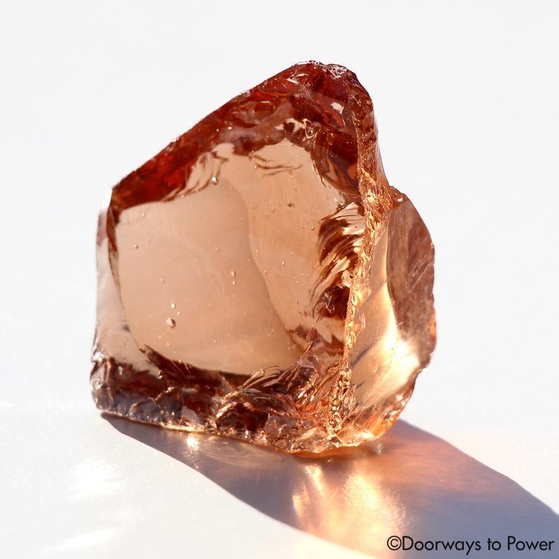 Desert Rose Pink Monatomic Andara Crystal 'ZEN'