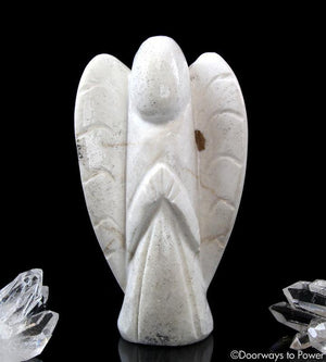 Scolecite Crystal Angel & Rare Synergy 12 Stone