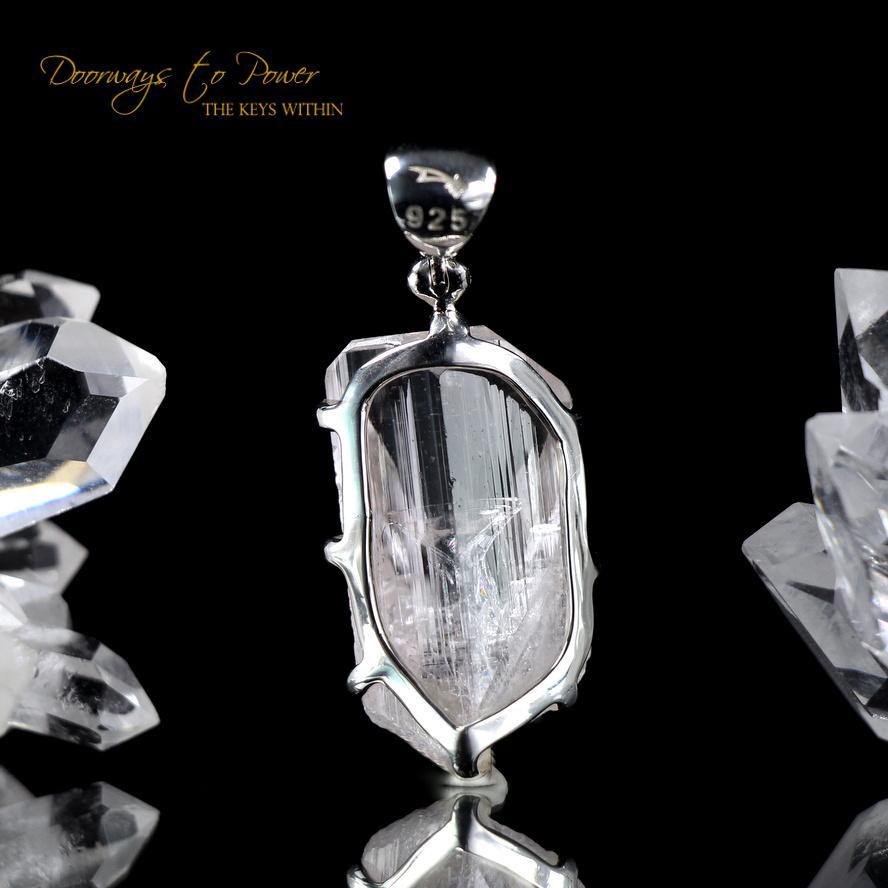 Danburite Master Record Keeper Pendant 'Angelic Healer'