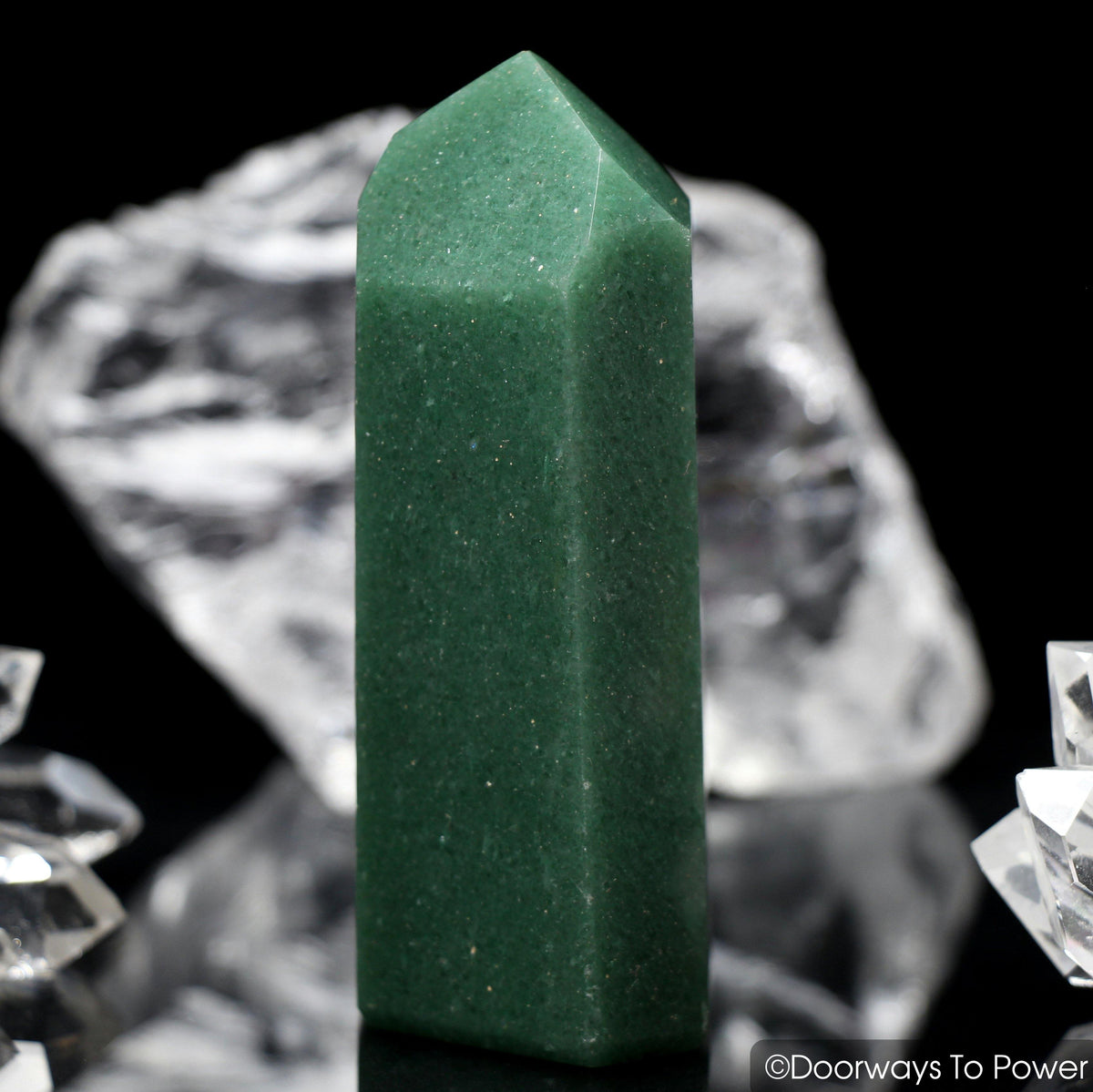 John of God Green Aventurine Quartz Casa Crystal