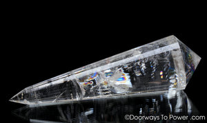 John of God Crystal 24 Sided Vogel Healing Wand 'Elevated Consciousness'